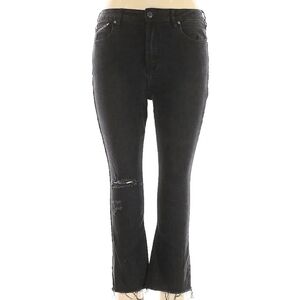 Class Roberto Cavalli Jeans Size 32 High Rise Flared Cropped Jeans